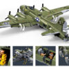 Sluban Sluban B17-GS bommenwerper Flying Fortress M38-B1367 #17001 - Thumbnail Image 5