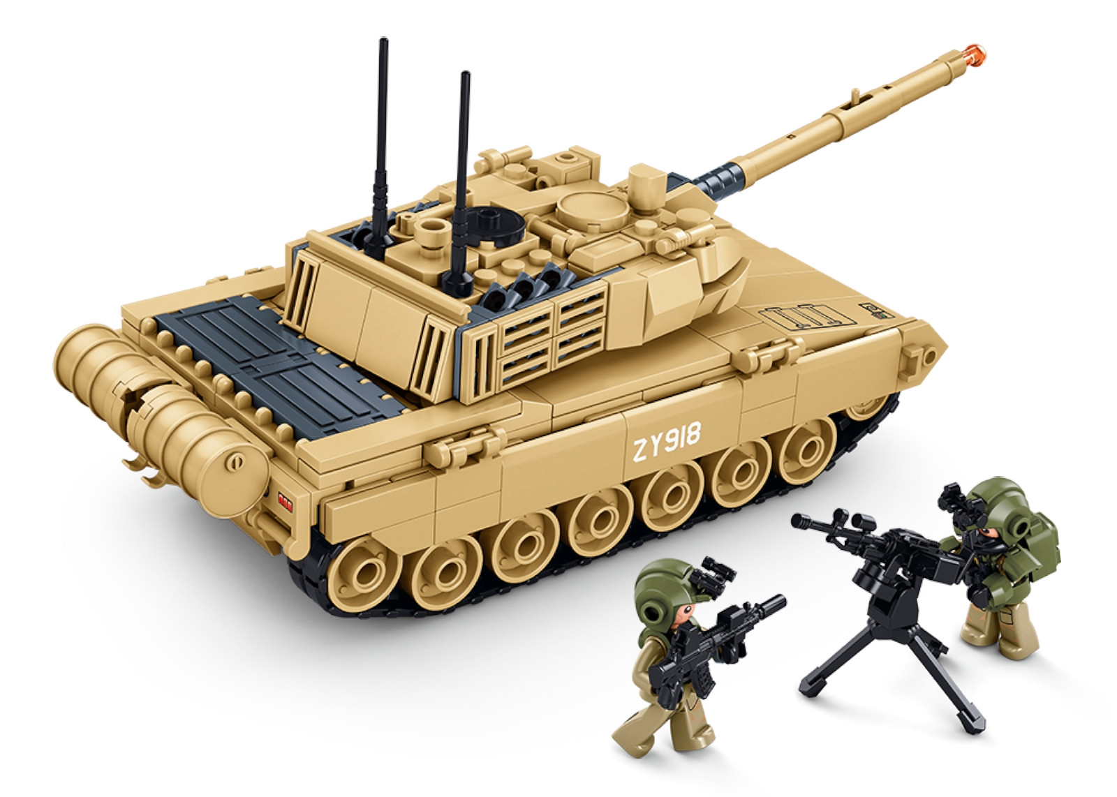Sluban Sluban Army Type 15 Lichte Tank 1/45 M38-B1577 #16106 - Afbeelding 3