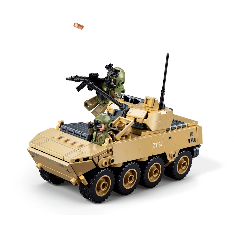 Sluban Army ZBL-19S Gevechtsvoertuig 1/44 M38-B1593 #16178