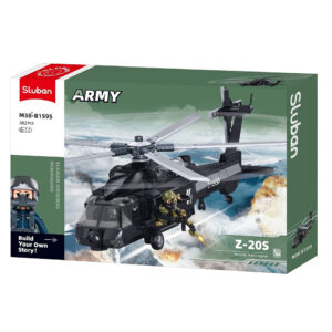 Sluban Army Z-20S aanvalshelikopter 1/44 M38-B1595 #16152