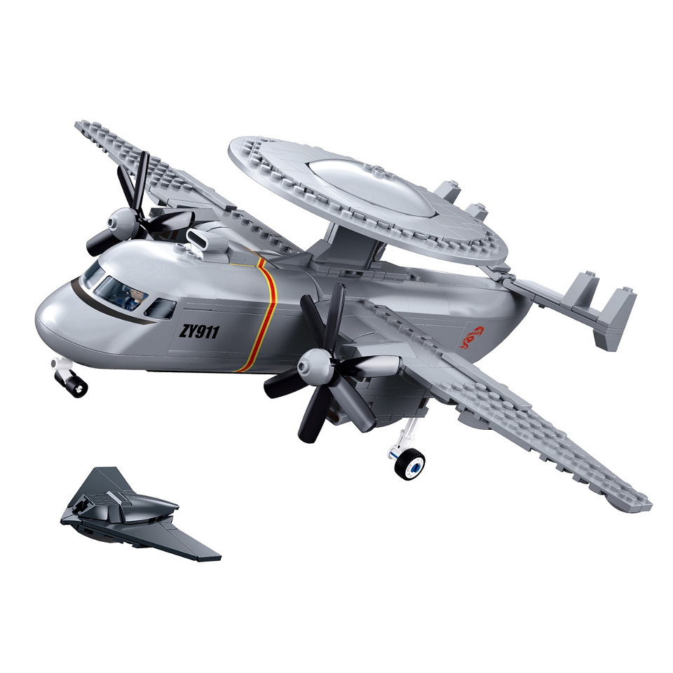 Sluban Army Kj 600 AEW-vliegtuig 1/55 M38-B1615 #16159