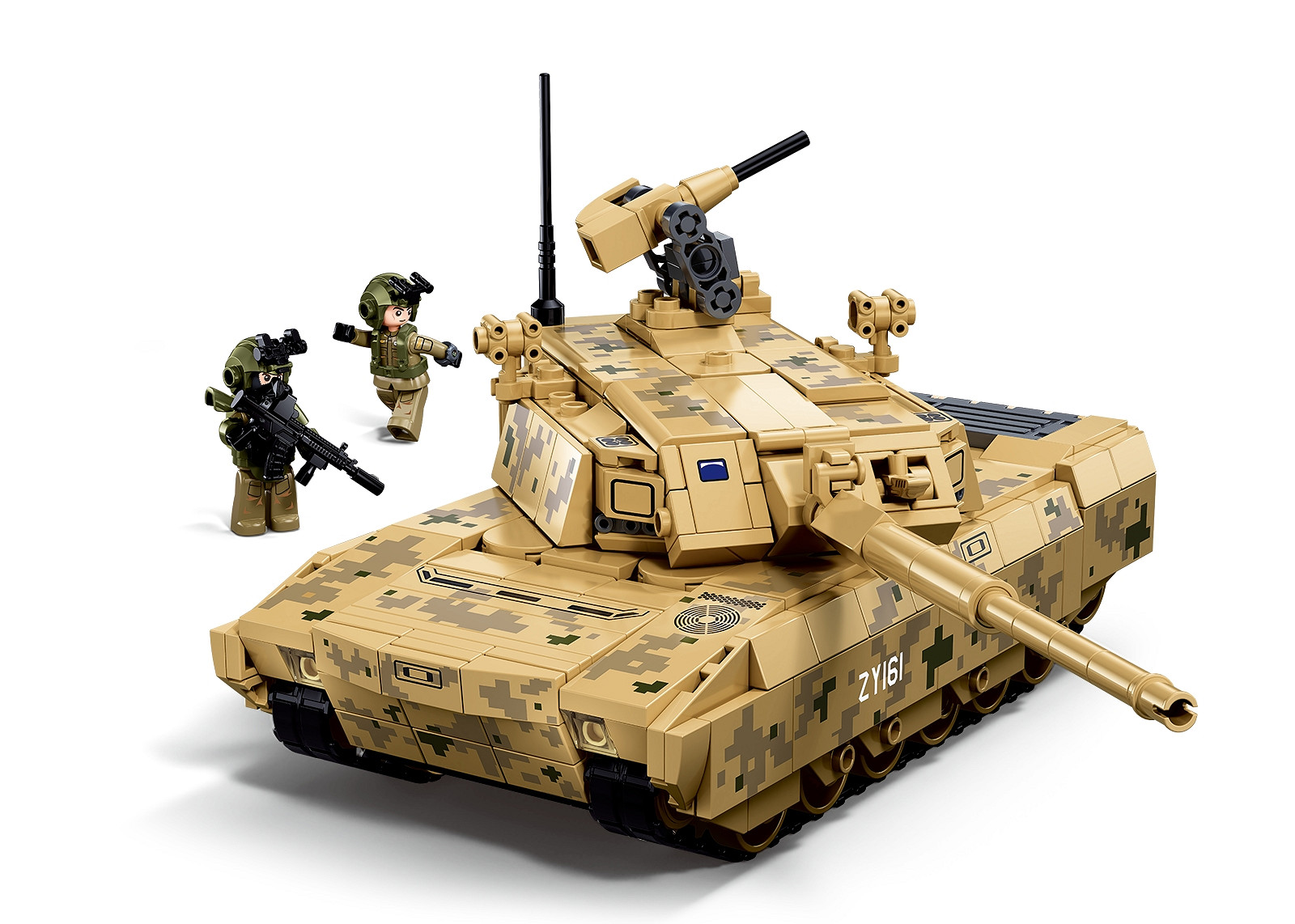 Sluban Army ZTZ100 Hoofdgevechtstank 1/44 M38-B1616 #16161