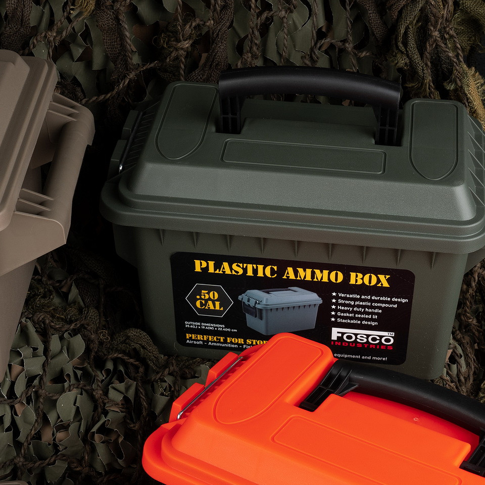 Fosco Industries Plastic Munitie box .50 Cal - Afbeelding 8