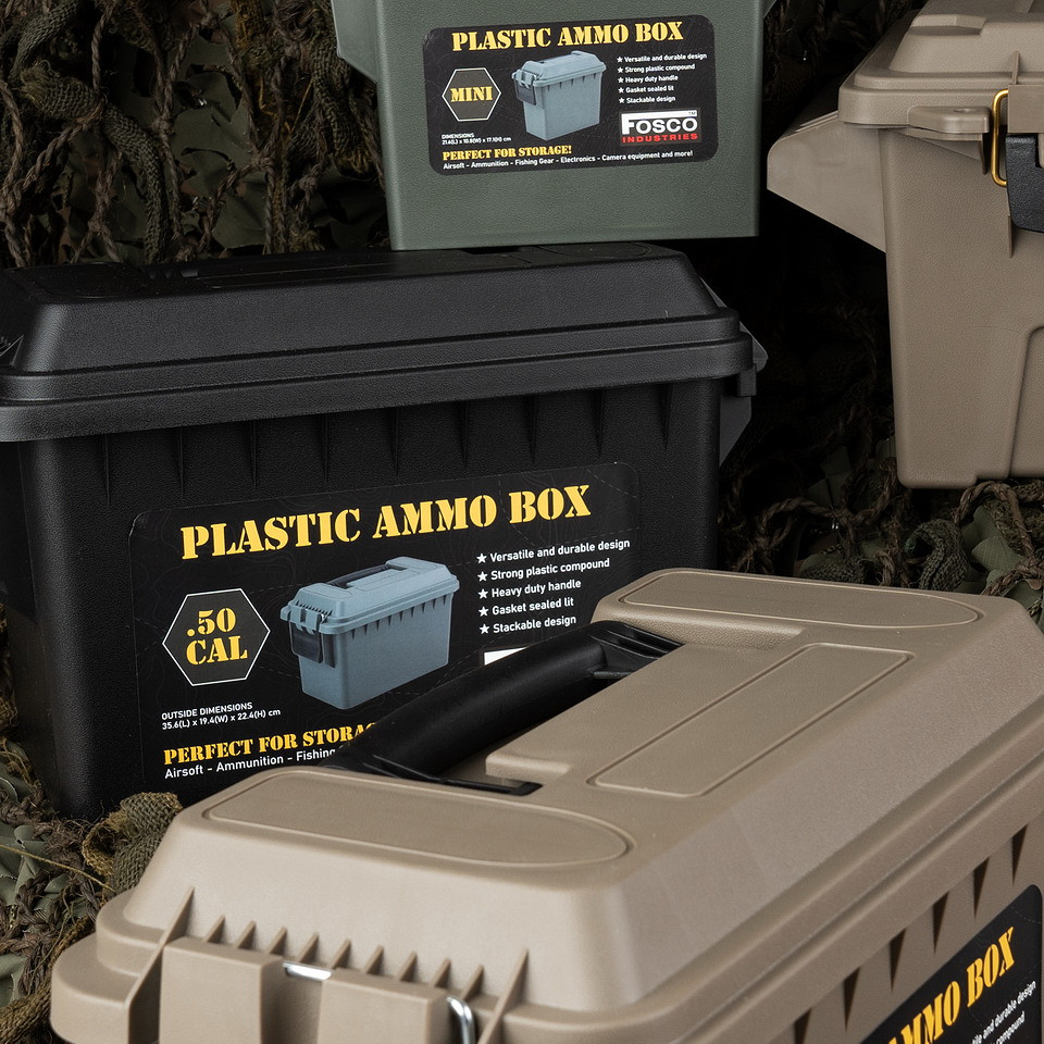 Fosco Industries Plastic Munitie box .50 Cal - Afbeelding 25