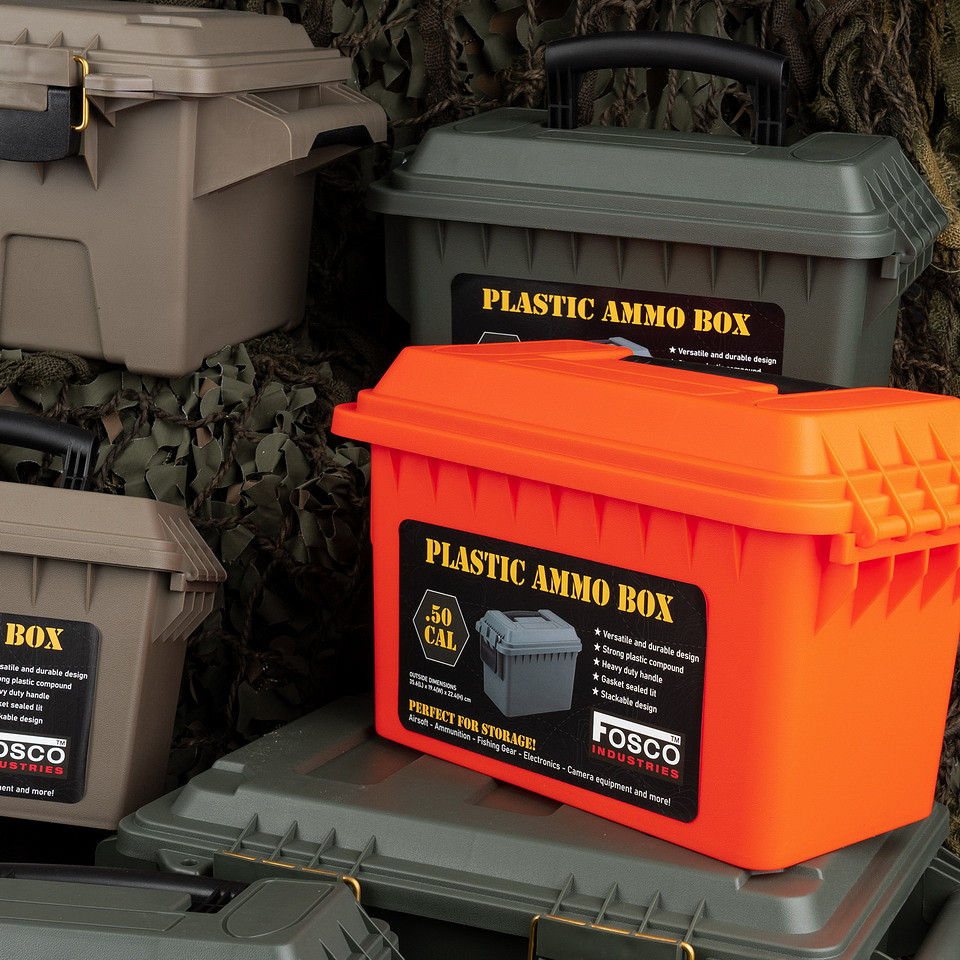 Fosco Industries Plastic Munitie box .50 Cal - Afbeelding 33